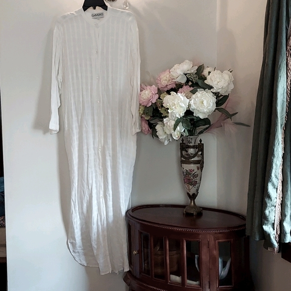 Vintage DAVERO shirt dress small - Picture 1 of 8